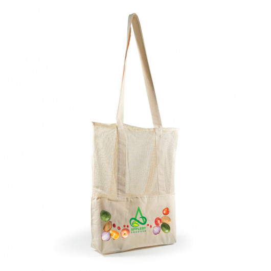 Promotional Calico Mesh Tote Bags